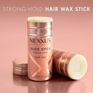 Nexxus Strong Hold Hair Wax Slick Stick for Slicked-Back Look (New)